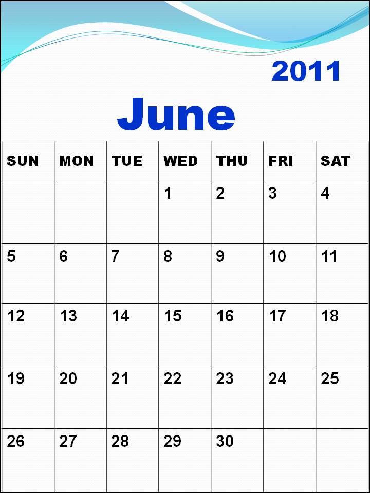 june 2011 calendar blank. june 2011 calendar blank.