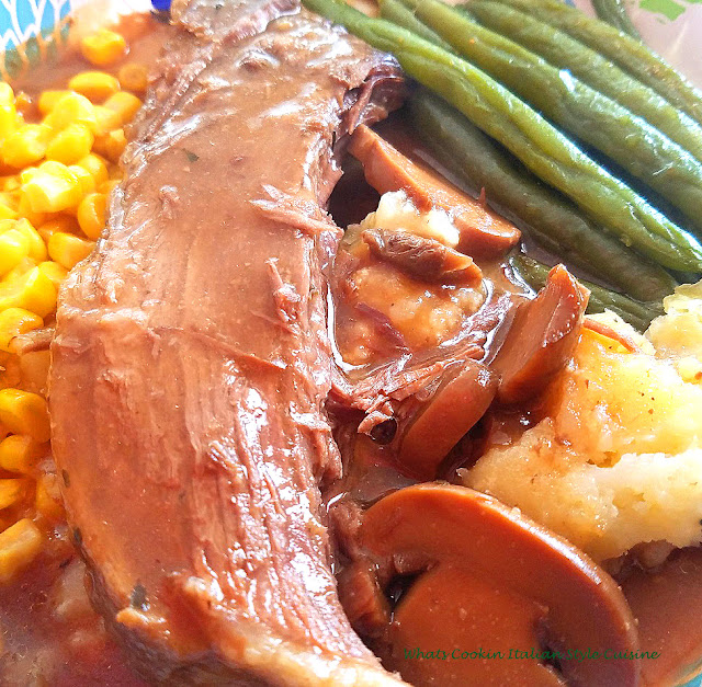 Slow Cooker Beef Marsala