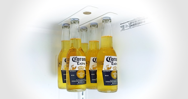 bottleLoft Fridge Bottle Hanger