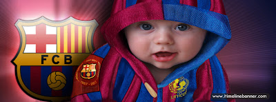 FC Barcelona Baby Facebook Profile Cover