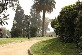 Romantic image of Ciutadella Park