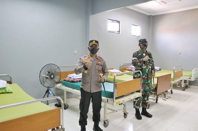 30 Tempat Tidur Isolasi di RS Darurat Kebumen Nyaman dan Bersih