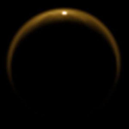 Cassini Sees Titan Cooking Up Smog
