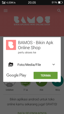 Aplikasi Android Olshop Toko Online Gratis