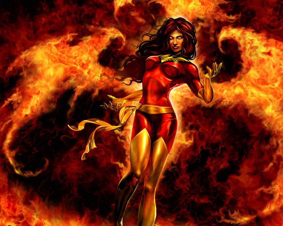 Jean Grey Dark Phoenix Cos Play Photos