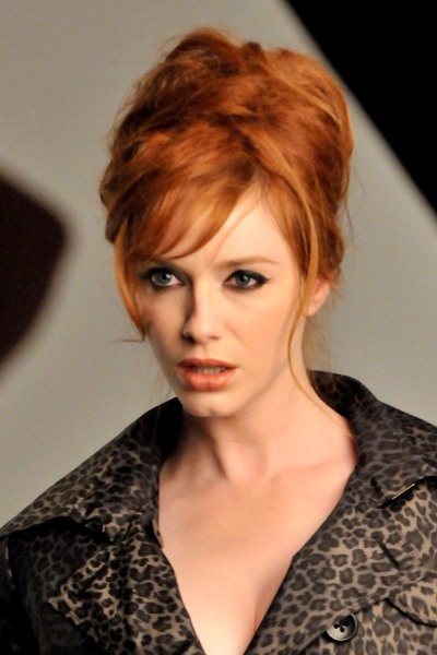 christina hendricks hairstyles