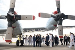 Ο Υπουργός Εθνικής Άμυνας Ευάγγελος Αποστολάκης, την Παρασκευή 17 Μαΐου 2019, παρέστη στην τελετή παράδοσης του αεροσκάφους ναυτικής συνεργα...
