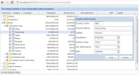 ExtJs 4 Tree Grid with checkboxes and menu options using Java Servlet, JSON and MySQL