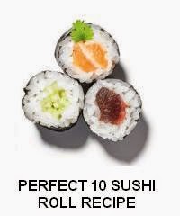 PERFECT 10 SUSHI ROLLS