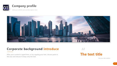 Download Template PPT Profile Company Gratis