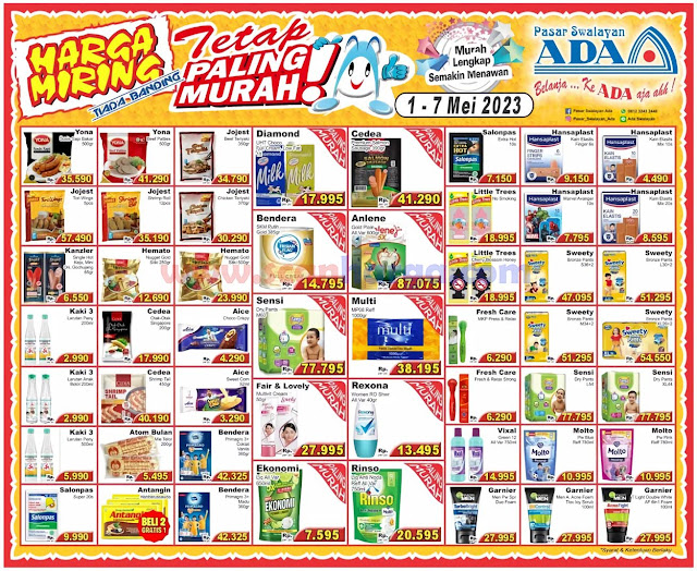 Katalog Promo ADA Pasar Swalayan 1 - 7 Mei 2023