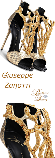 ♦Giuseppe Zanotti Ariel evening high heels #giuseppezanotti #shoes #brilliantluxury