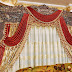 Shining curtain interior designs for living room