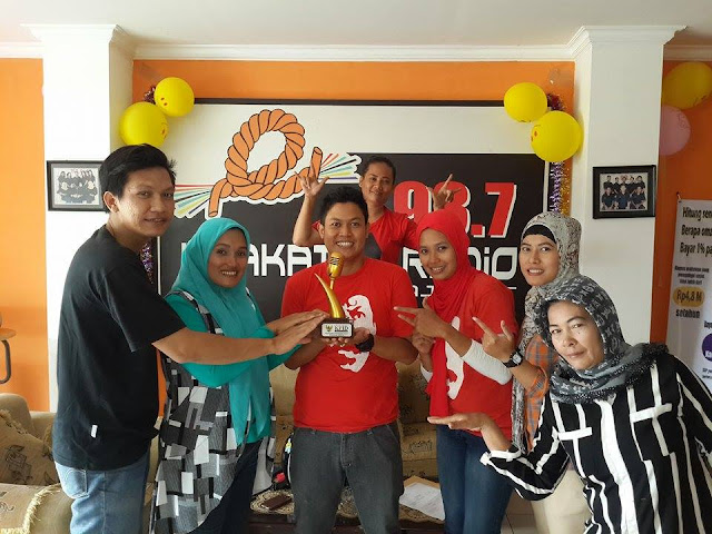 Krakatau Radio Raih Penghargaan Program Berita Dari KPID