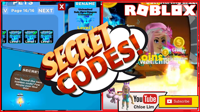 Chloe Tuber Roblox Ninja Legends Gameplay 2 New Secret Code In Winter Wonder Island Duel And Gems - ninja legends roblox codes