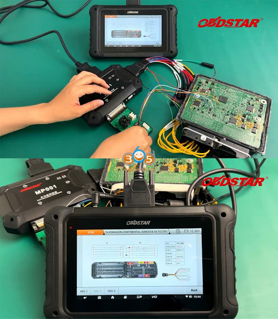 OBDSTAR DC706 Read and Write VAG Simos 18.1 ECU 8