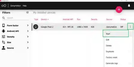 Android Studio: كيفية تثبيت Genymotion Emulator Android Studio,Genymotion Emulator,