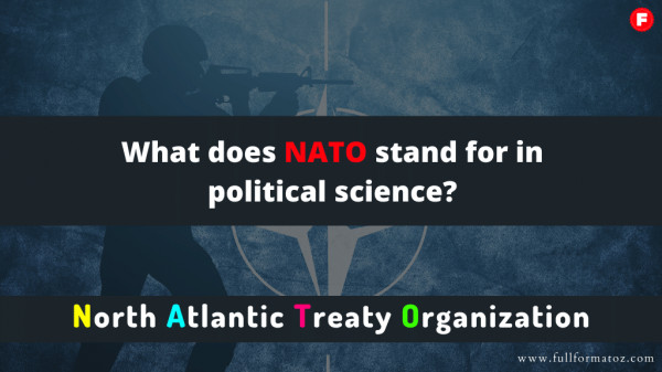 What is Nato? What does Nato stand for?