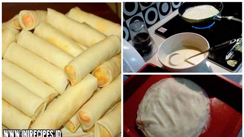 Resep Membuat Kulit Lumpia Anti Robek