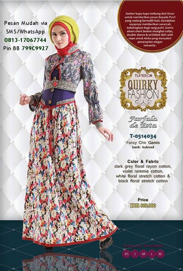  Katalog Tuneeca Quirky Fashion 2014 Baju Muslim Terbaru 2019 