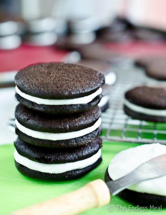 Homemade Oreo Cookies