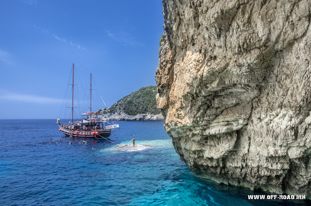 Blue Cave - Greece - Ionian Sea - Antipaxos island