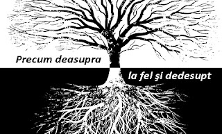 Precum deasupra, la fel şi dedesupt