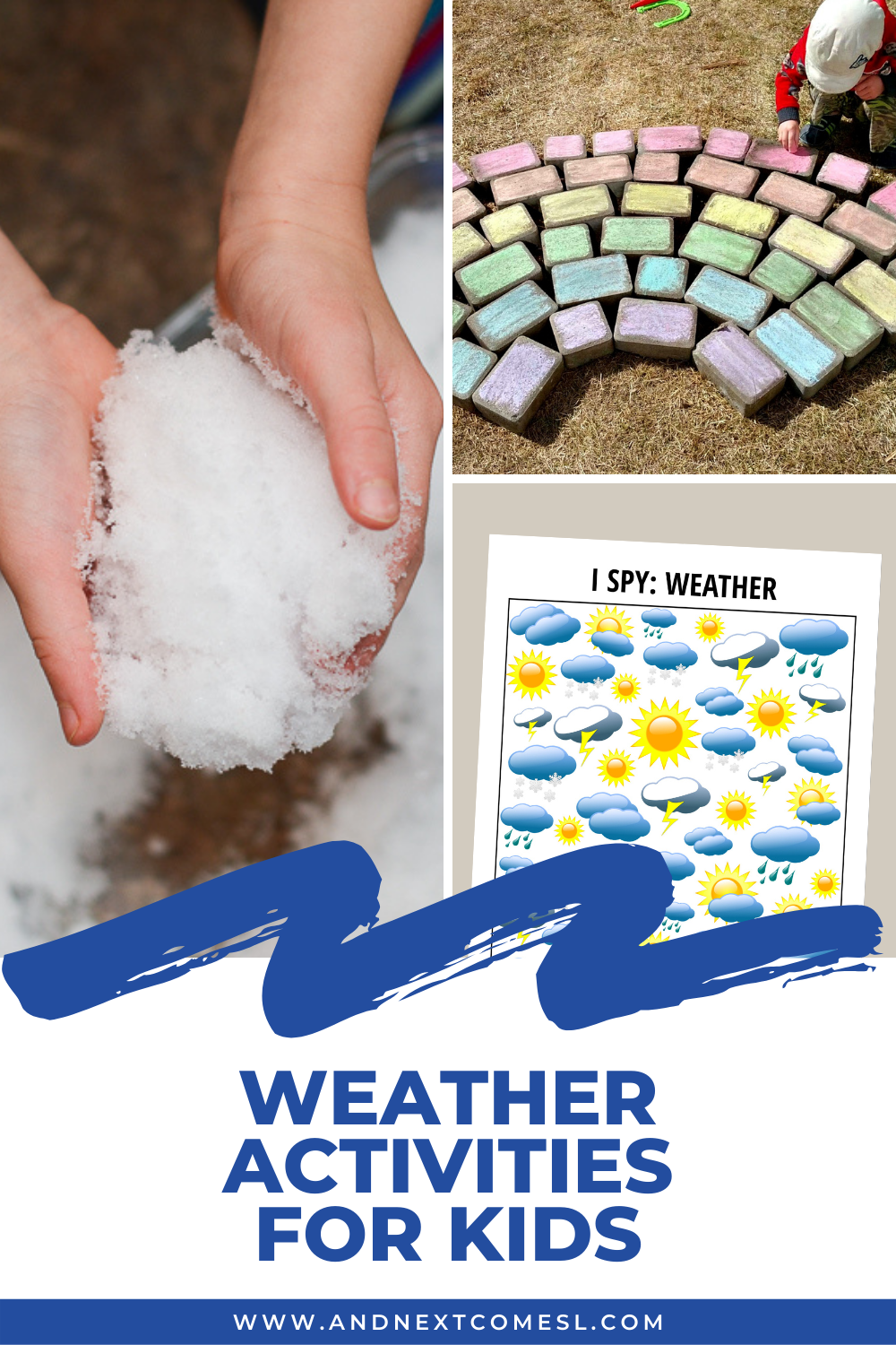 Weather activities for kids - printables too!