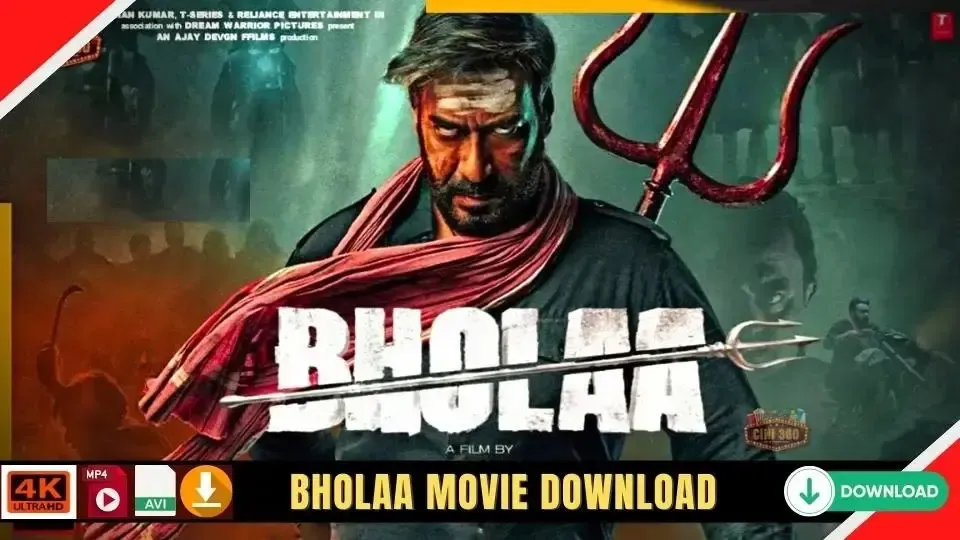 Bholaa Movie Download Filmyzilla 480p, 720p Full HD x268