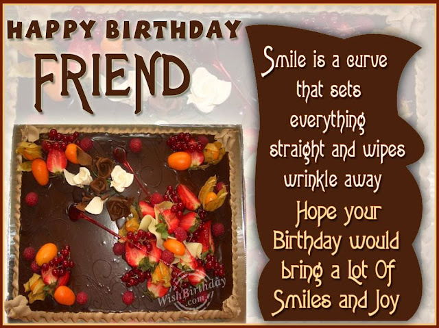 Birthday Wishes to a Friend