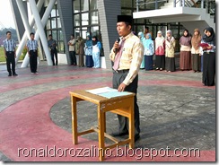 Pelantikan Pengurus OSIS SMAN Pintar 9