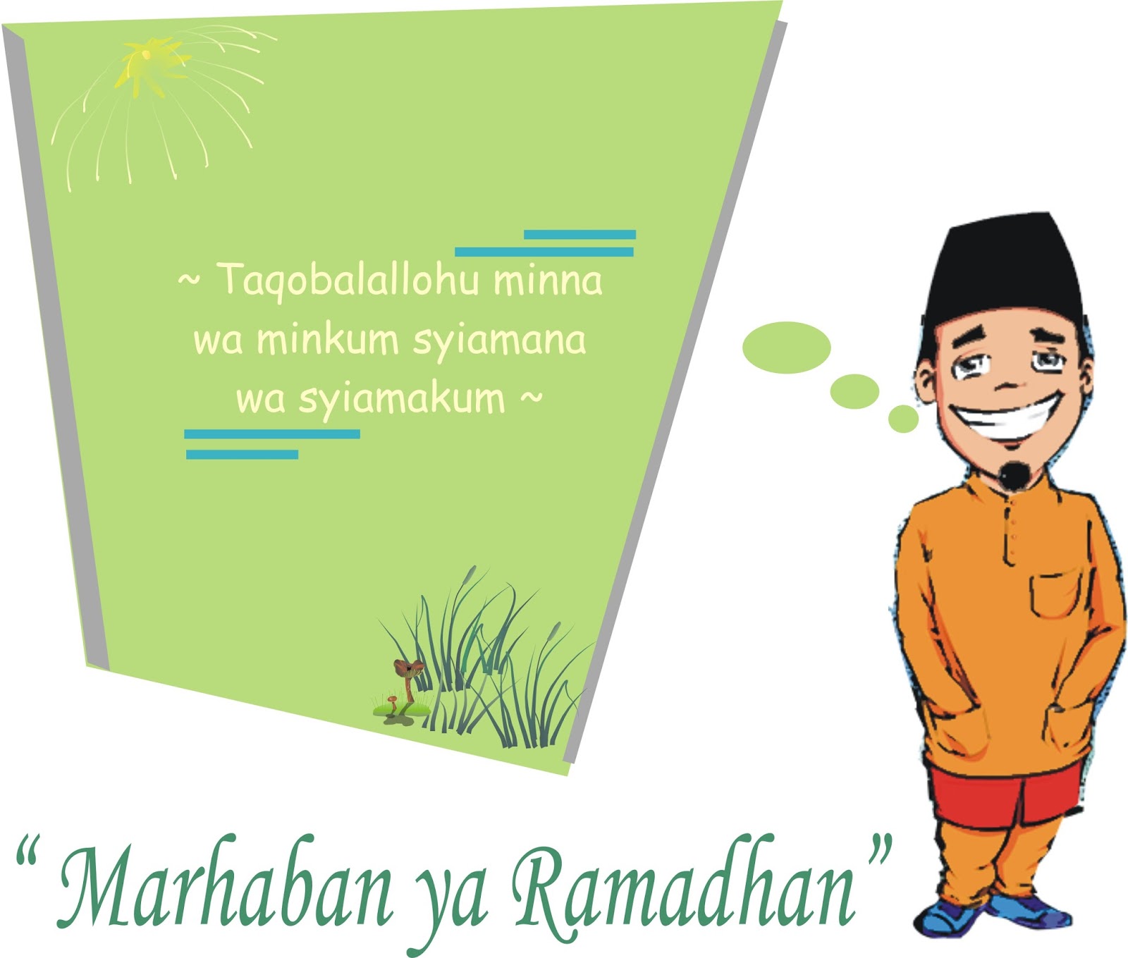 Gambar Dan Kata Kata Lucu Di Bulan Ramadhan Stok Gambar Lucu