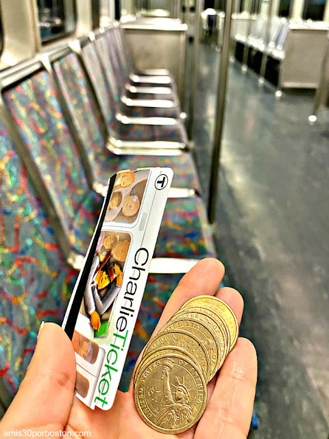 CharlieCard en el Metro de Boston