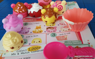 How to pile or stack Num Noms