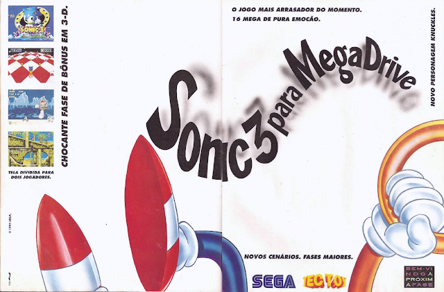 Publicité pour Sonic 3.