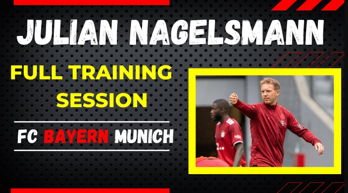 FC Bayern Munich / Full Training Session By Julian Nagelsmann(2022)