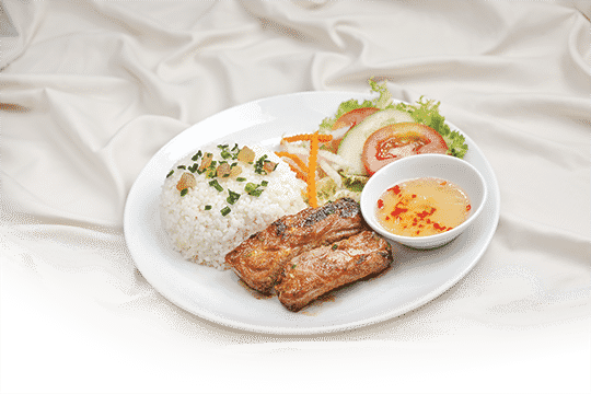 Cơm tấm sườn mayonnaise