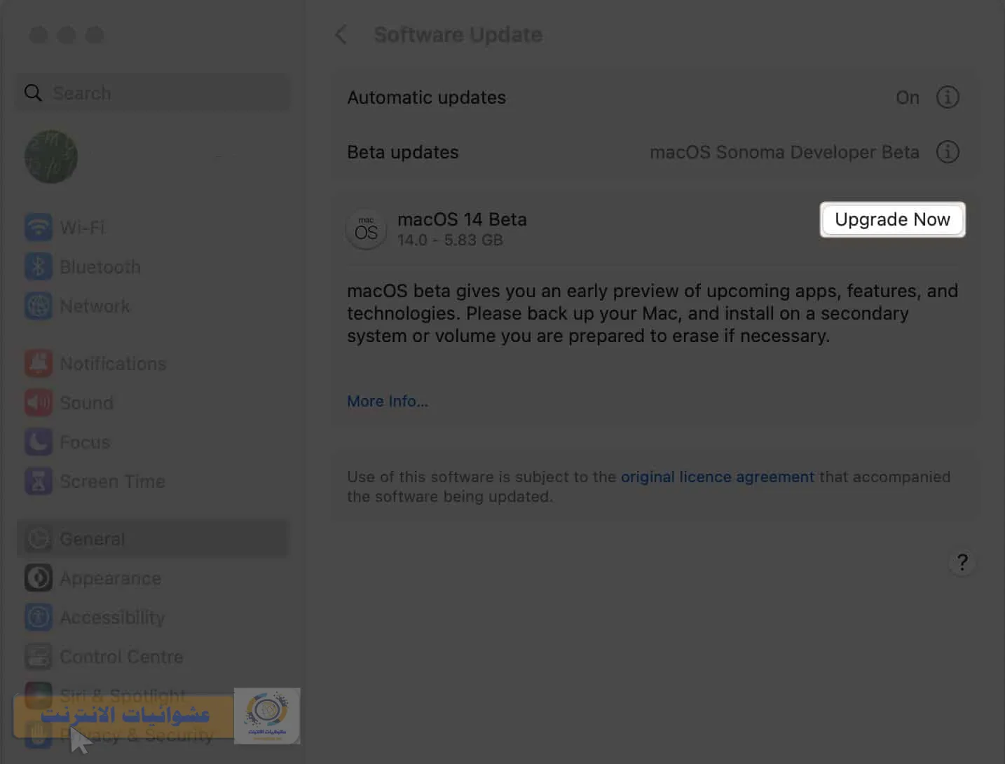 تنزيل، إصدار تجريبي، macOS Sonoma، developer، مطورين، توجيهات، طريقة، تحميل، تثبيت، النسخة التجريبية، الحصول على، اشتراك المطور، حساب مطور، مركز التطوير، موقع آبل للمطورين، تسجيل الدخول، تنزيل الملف، متطلبات النظام، تثبيت التحديث، التحقق من التوافق، تجربة الميزات الجديدة، تحديث المطورين، تعليمات الاستخدام، الموارد التعليمية، تواصل المجتمع، تقديم ملاحظات، تقارير الأخطاء، إعادة تشغيل النظام.