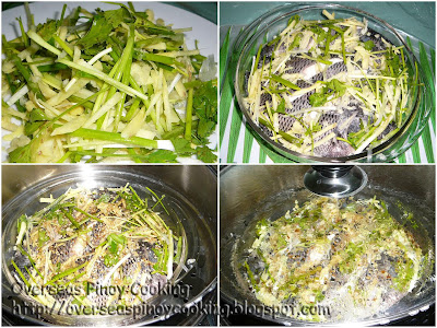 Steamed Fish - Steaming Procedure
