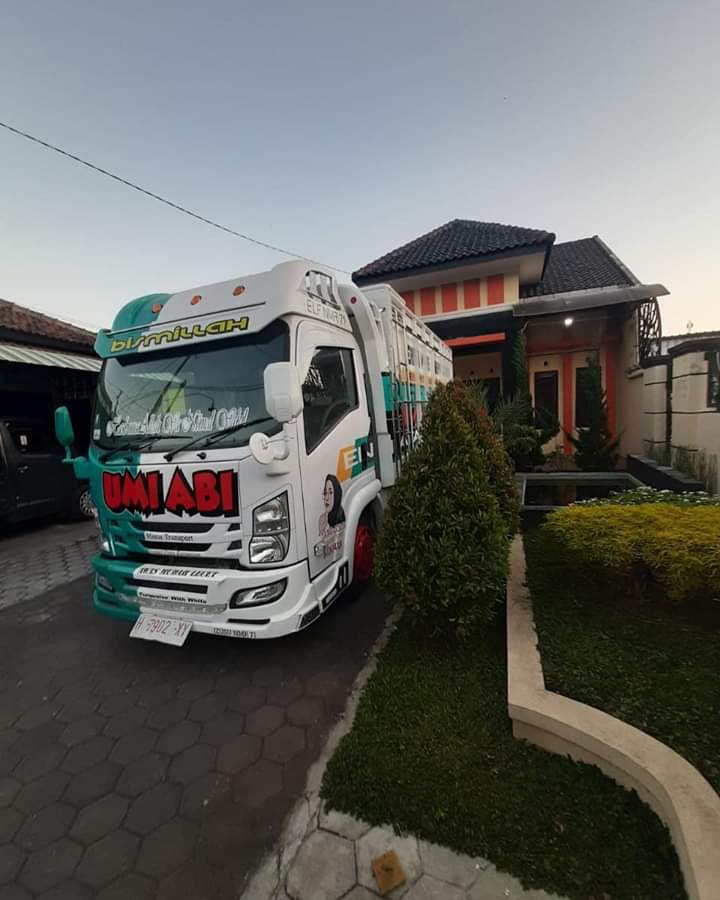  Jual  Bak Truk  Elf  Modifikasi Kayu Merbau Full Variasi 