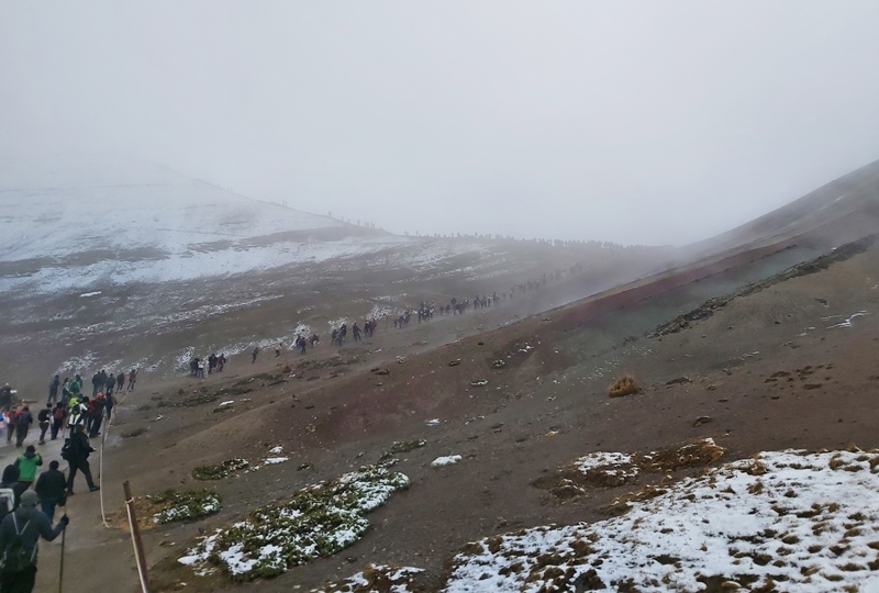 Rainbow Mountain Peru