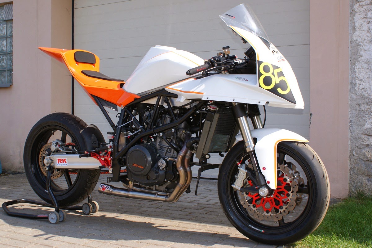 KTM LC4 Racer | Custom KTM LC4 Racer | KTM Cafe Racer | KTM Racer ...