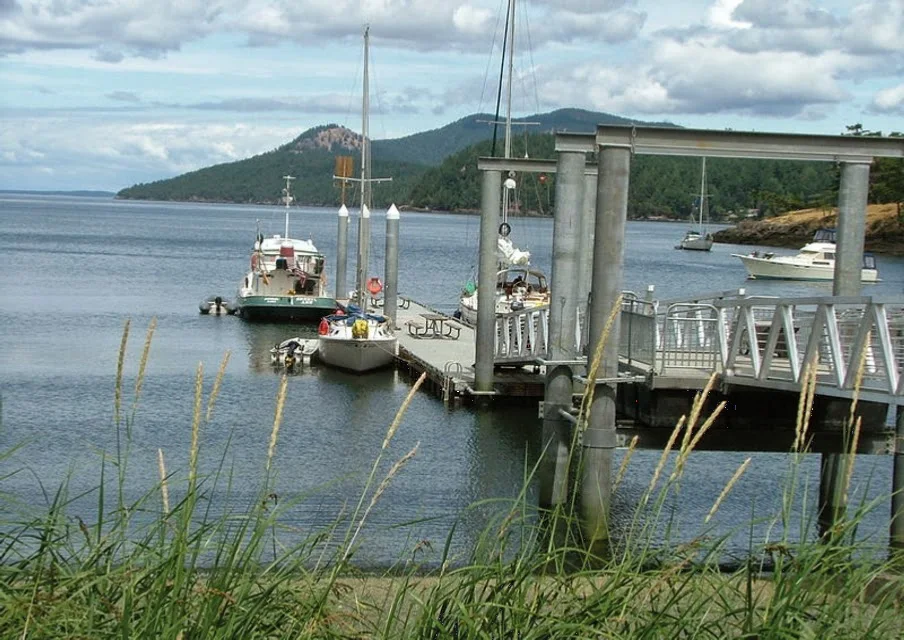 Jones Island new dock in North cove