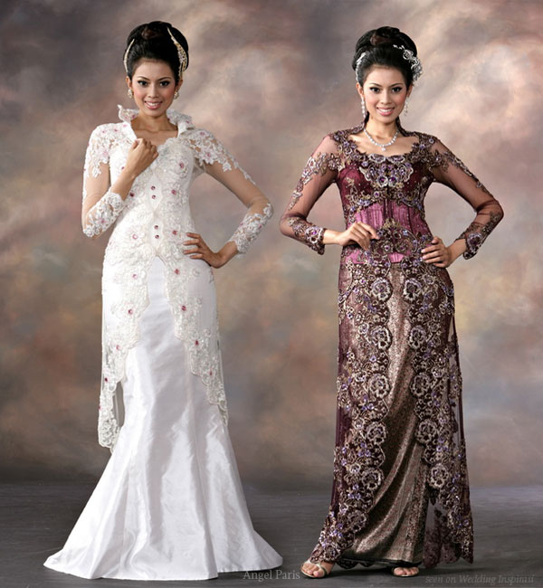 Traditional and Modern Wedding Kebaya  Wedding Dress