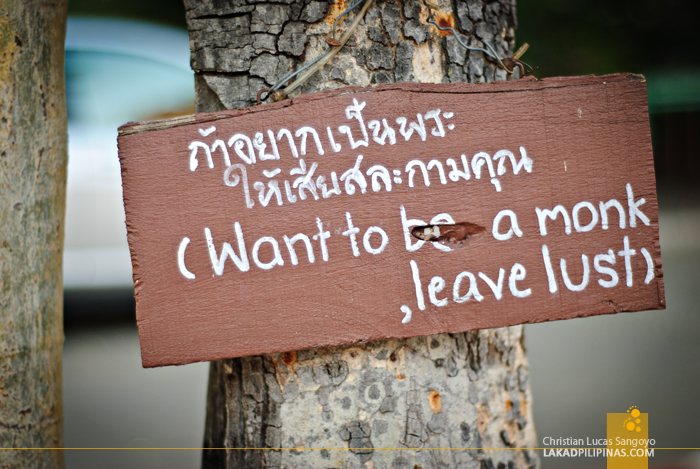 Wat Chedi Luang Sign