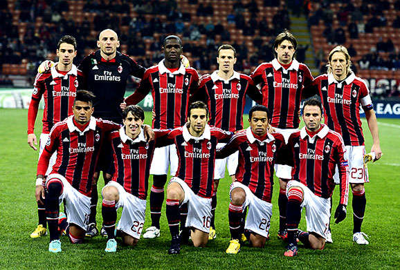 Formasi Tim AC Milan 2013