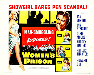 WOMEN'S PRISON. Cartelera Half Sheet: 71 x 56 cms. Estados Unidos. Women’s Prison. 1955. Estados Unidos. Dirección: Lewis Seiler. Reparto: Ida Lupino, Jan Sterling, Cleo Moore, Audrey Totter, Phyllis Thaxter, Howard Duff, Warren Stevens, Barry Kelley, Gertrude Michael, Vivian Marshall, Mae Clarke, Ross Elliott, Adele August, Don C. Harvey, Juanita Moore, Edna Holland, Lynne Millan, Mira McKinney, Mary Newton, Diane DeLaire, Frances Morris, Murray Alper, Eddie Foy III, Lorna Thayer.