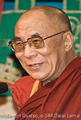 Tenzin Gyatso - o 14º Dalai Lama (o atual)