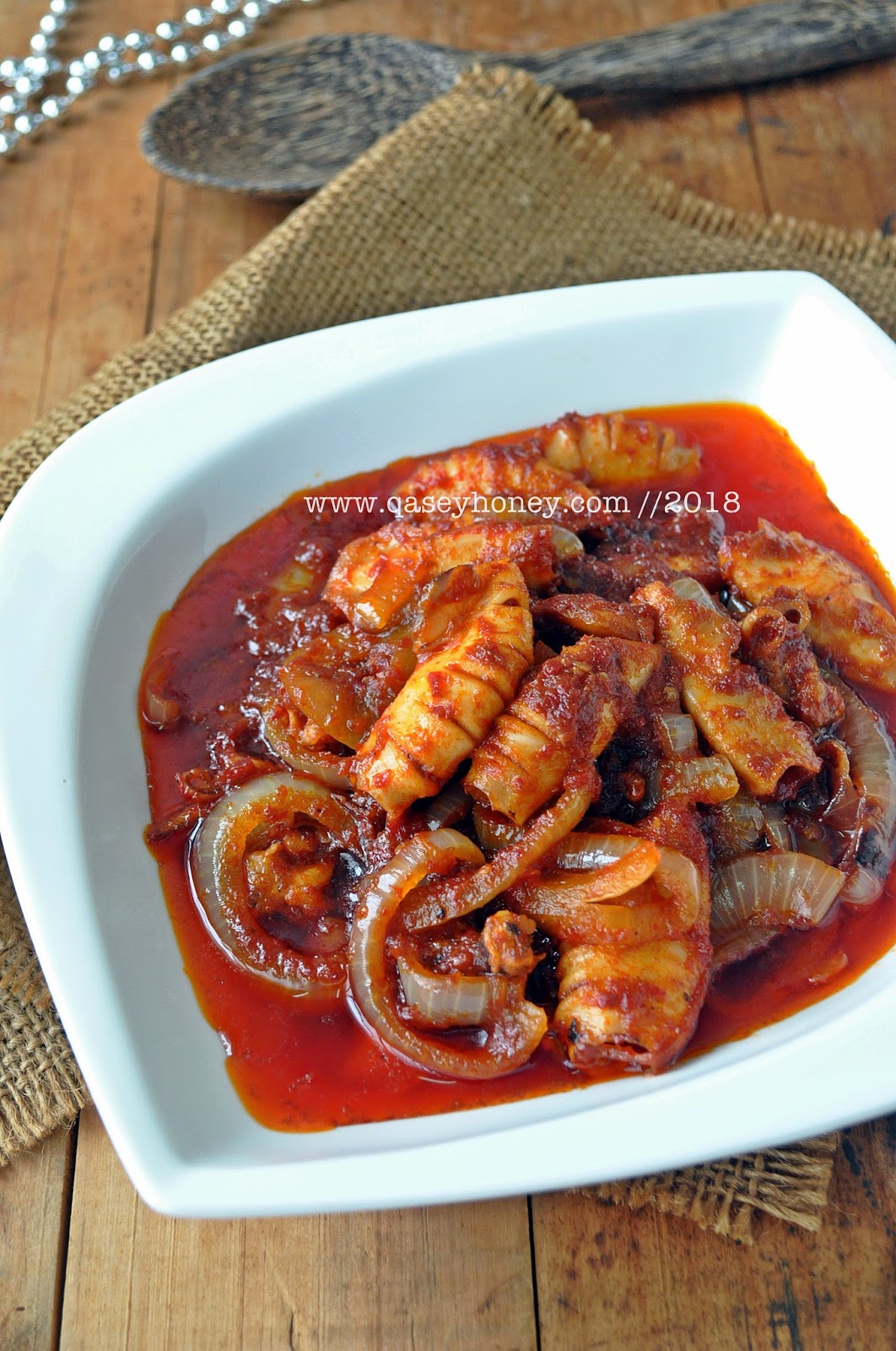 SAMBAL SOTONG SEDAP - QASEY HONEY