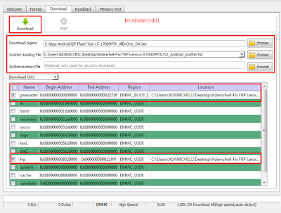 Bypass Frp Account Lenovo A7000